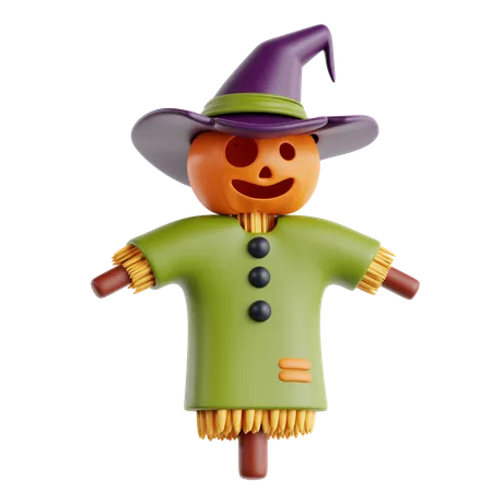 Scarecrow  3D Icon