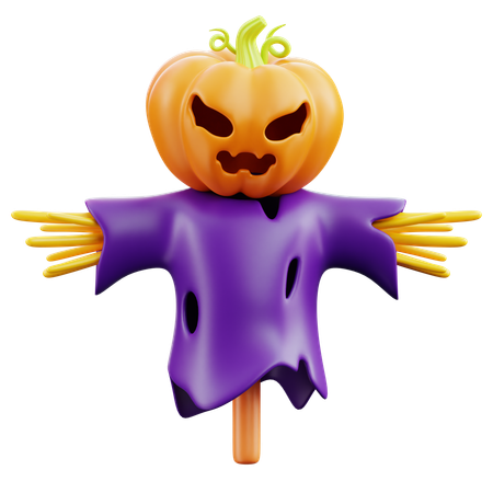 Scarecrow  3D Icon