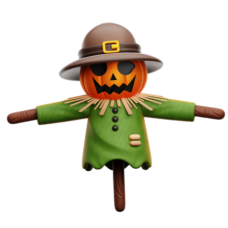 Scarecrow  3D Icon