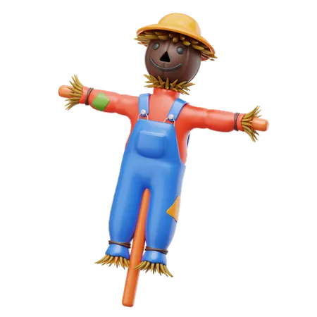 Scarecrow  3D Icon