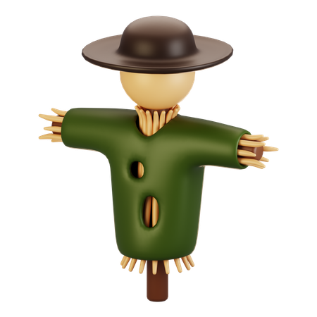 Scarecrow  3D Icon