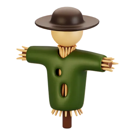 Scarecrow  3D Icon