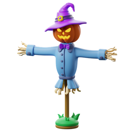 Scarecrow  3D Icon