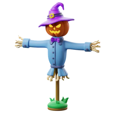 Scarecrow  3D Icon