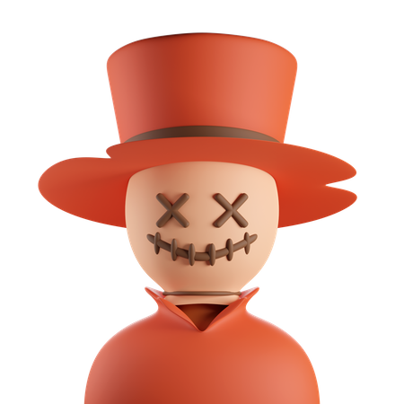 Scarecrow  3D Icon