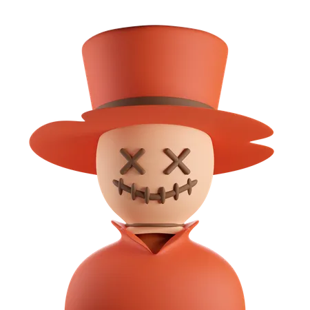 Scarecrow  3D Icon