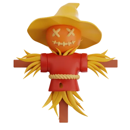 Scarecrow  3D Icon