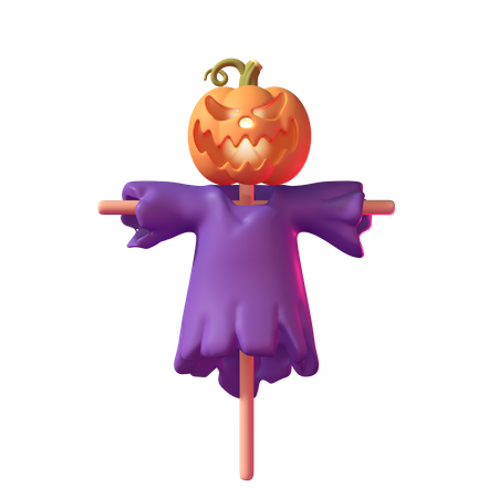 Scarecrow  3D Icon