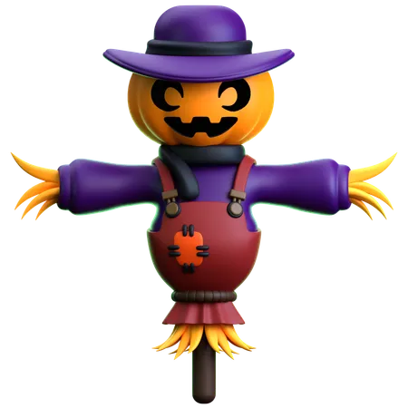 Scarecrow  3D Icon