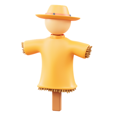 Scarecrow  3D Icon