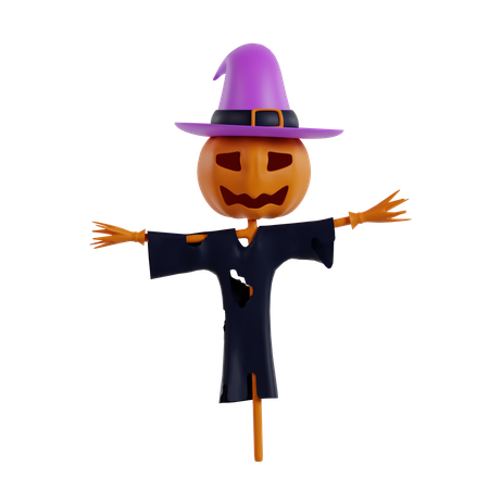 Scarecrow  3D Icon