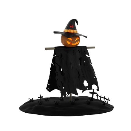 Scarecrow  3D Icon