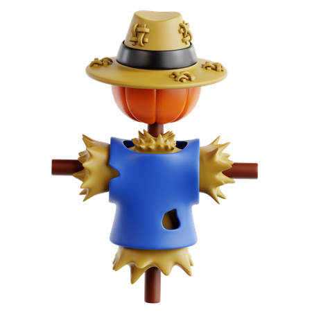 Scarecrow  3D Icon