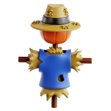 Scarecrow  3D Icon