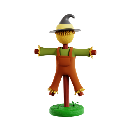 Scarecrow  3D Icon