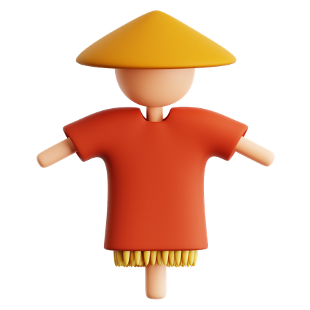 Scarecrow  3D Icon
