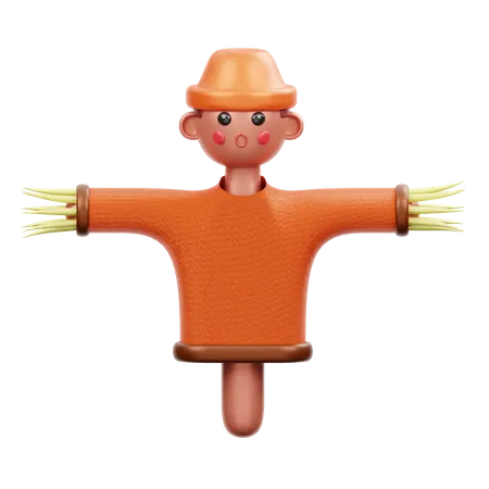 Scarecrow  3D Emoji