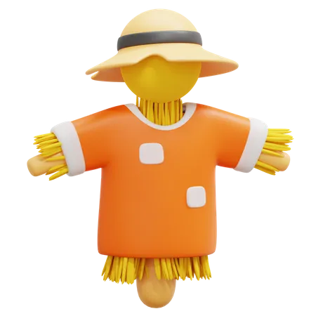 Scarecrow 3D Icon