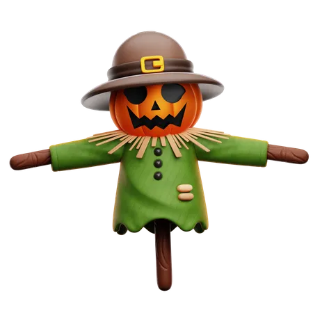 Scarecrow 3D Icon