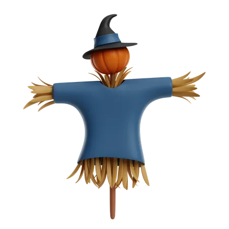 Scarecrow  3D Icon