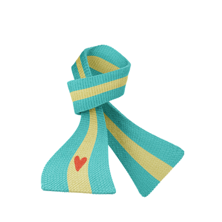 Scarf  3D Icon