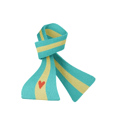 Scarf  3D Icon