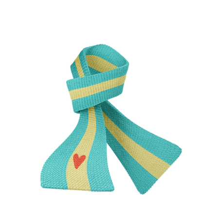 Scarf  3D Icon