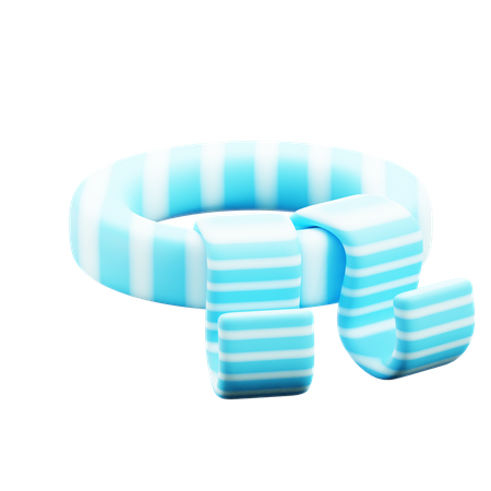 Scarf  3D Icon