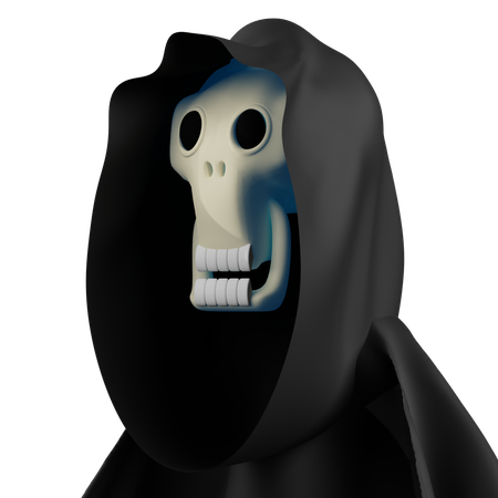 Scarry Face  3D Icon