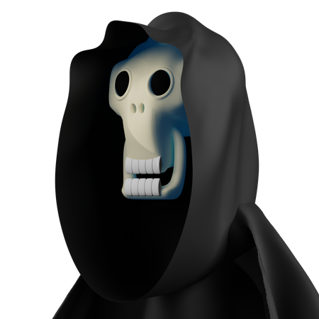 Scarry Face  3D Icon