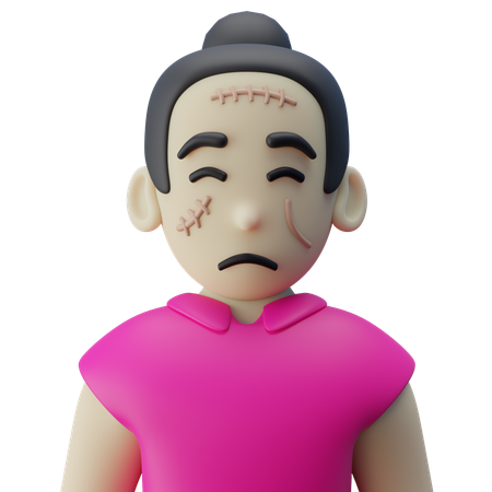 傷跡  3D Icon