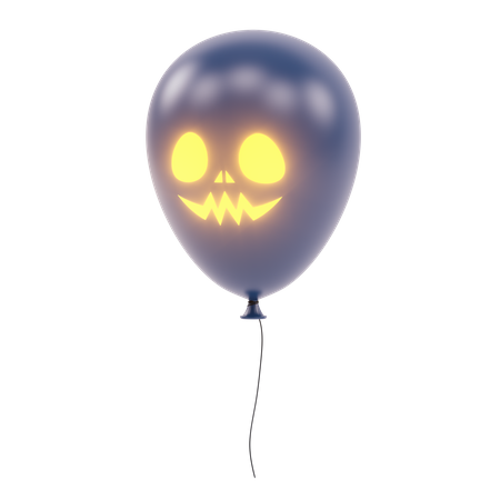 Scary Balloon  3D Icon