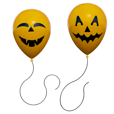 Scary Balloon 3D Icon