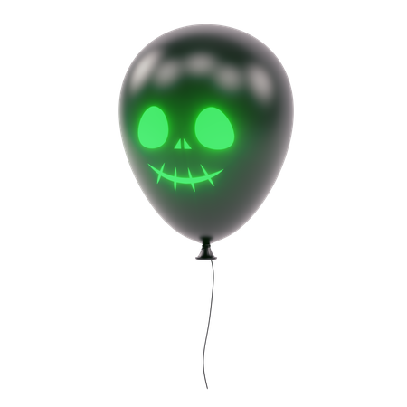 Scary Balloon 3D Icon
