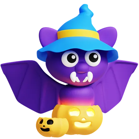 Scary Bat  3D Icon