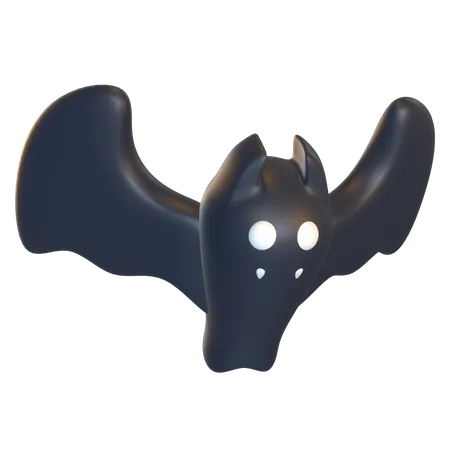 Scary Bat  3D Illustration