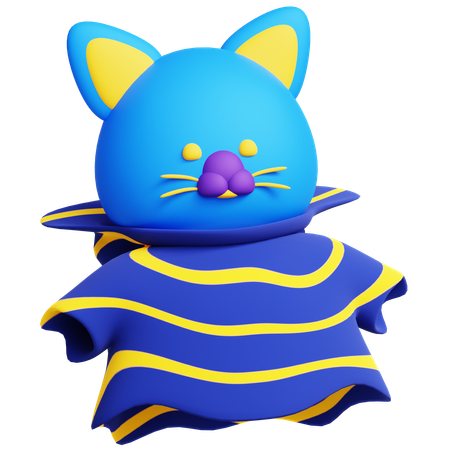 Scary Cat  3D Icon