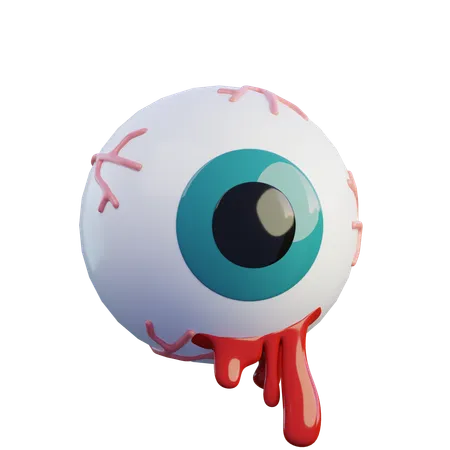 Scary Eye  3D Icon