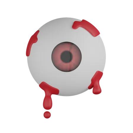 Scary Eye  3D Icon