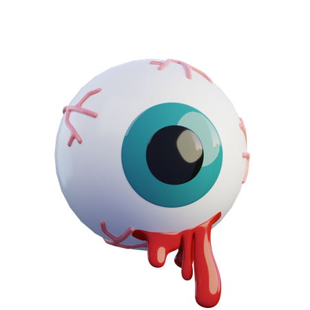 Scary Eye  3D Icon