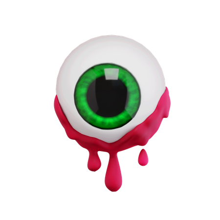 Scary Eye 3D Icon