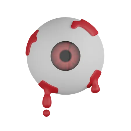 Scary Eye 3D Icon