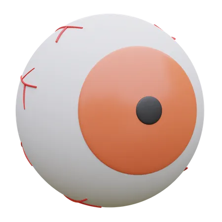Scary Eye  3D Icon