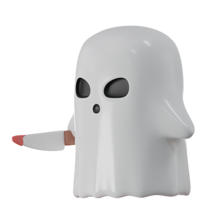 Scary Ghost  3D Icon