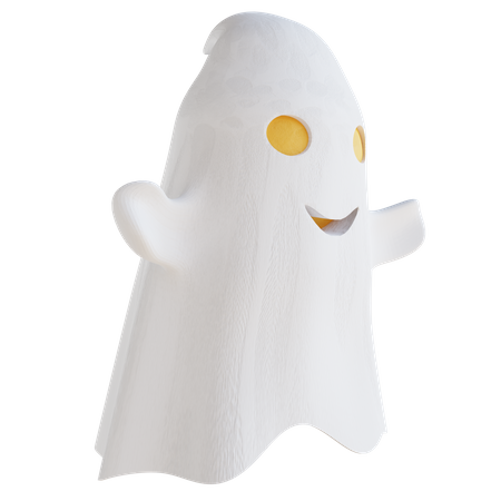 Scary Ghost  3D Icon