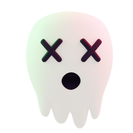 Scary Ghost  3D Icon