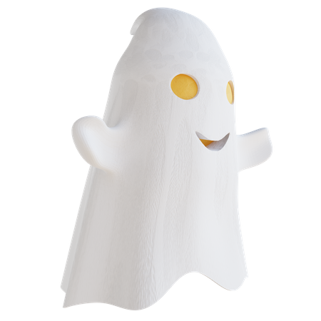 Scary Ghost 3D Icon