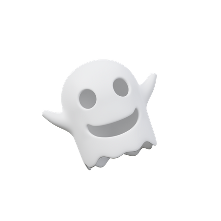 Scary Ghost  3D Icon