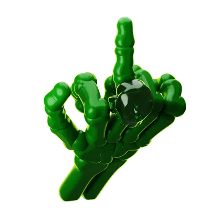 Scary Hand  3D Icon