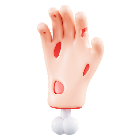 Scary Hand  3D Icon